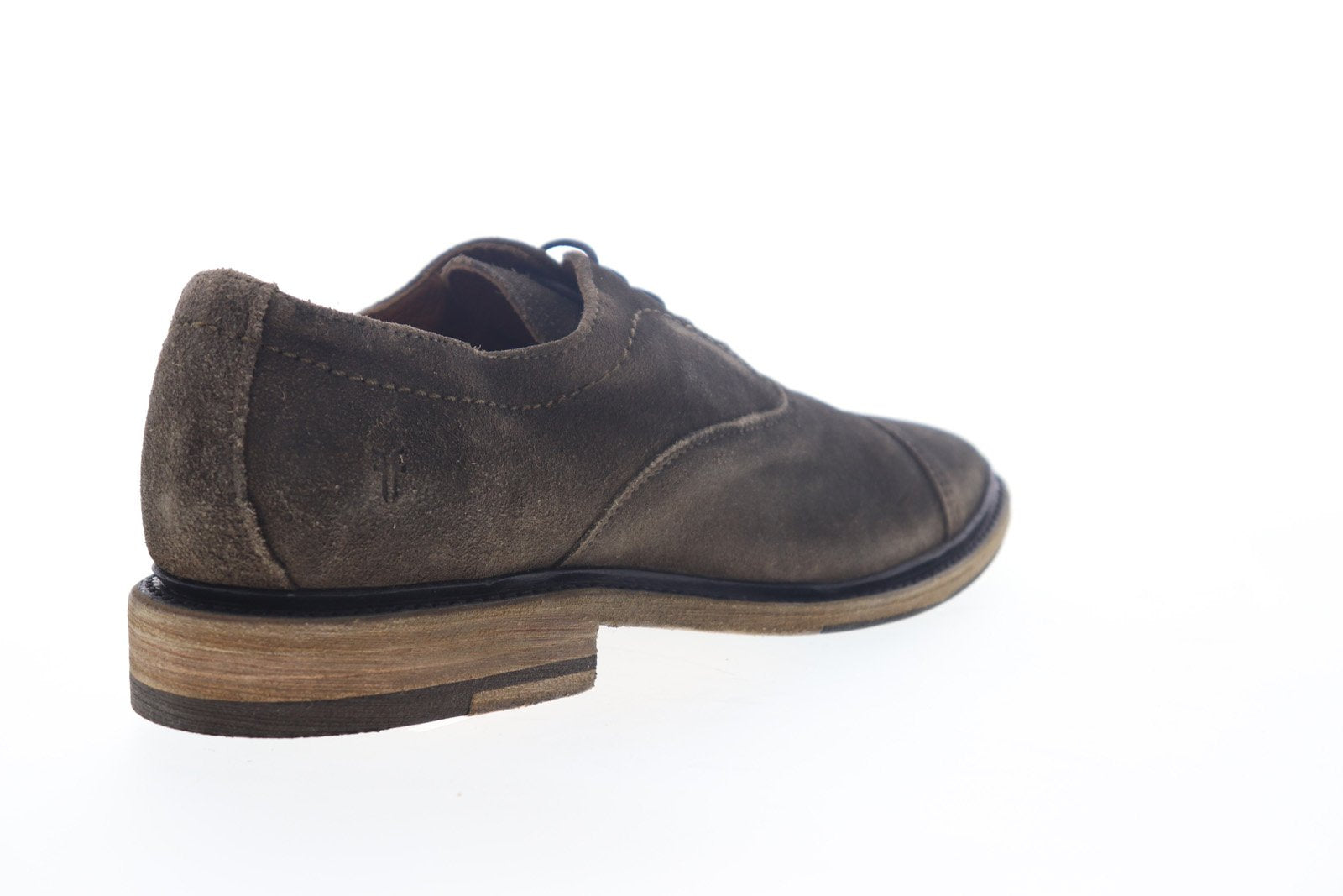 NIB FRYE MEN\'S PAUL BAL OXFORDS Frye Paul Bal Oxford 87626 Mens Black Leather Lace Up Cap  main image 2