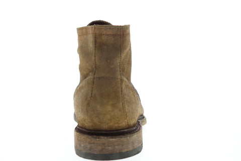 Frye Paul Lace Up 80595 Mens Brown Suede Lace Up Casual Dress Boots Shoes