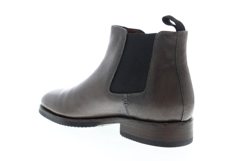 Frye Peyton Chelsea 80599 Mens Gray Leather Chelsea Boots