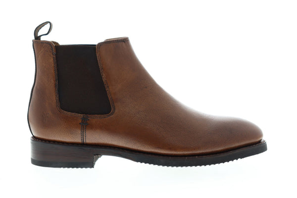Frye Peyton Chelsea 80599 Mens Brown Leather Slip On Chelsea  display picture 1