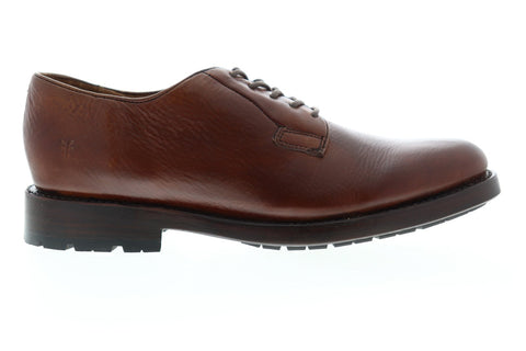 Frye Bowery Oxford 80616 Mens Brown Leather Dress Lace Up Oxfords Shoes