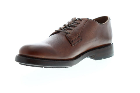 Frye Bowery Oxford 80616 Mens Brown Leather Dress Lace Up Oxfords Shoes