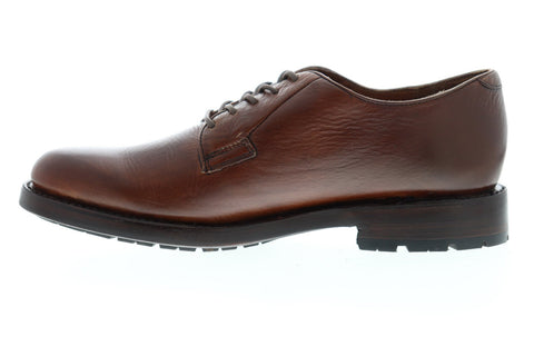 Frye Bowery Oxford 80616 Mens Brown Leather Dress Lace Up Oxfords Shoes