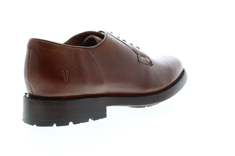 Frye Bowery Oxford 80616 Mens Brown Leather Dress Lace Up Oxfords Shoes