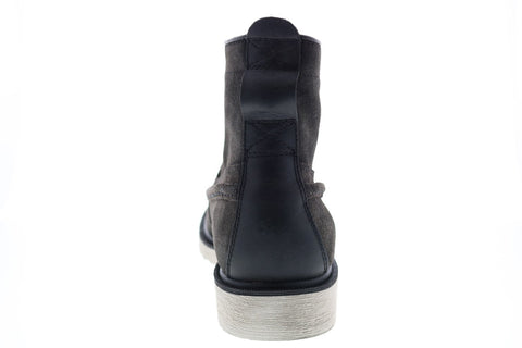 Frye & Co. Montana Moc Boot 80643 Mens Black Suede Casual Dress Boots