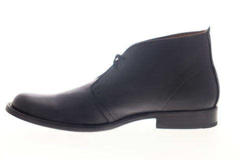Frye Phillip Chukka 80688 Mens Black Leather Mid Top Lace Up Chukkas Boots