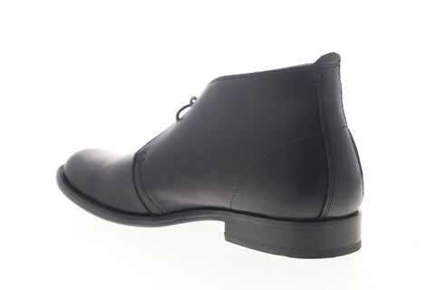 Frye Phillip Chukka 80688 Mens Black Leather Mid Top Lace Up Chukkas Boots