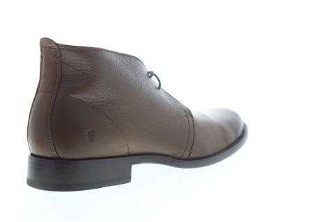 Frye Phillip Chukka 80688 Mens Brown Leather Lace Up Chukkas Boots