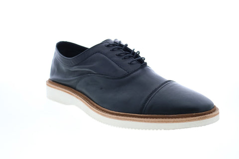 Frye Paul Light Bal Oxford 80756 Mens Black Cap Toe Oxfords & Lace Ups Shoes
