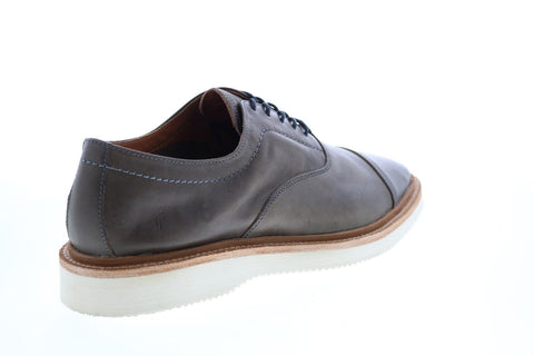 Frye Paul Light Bal Oxford 80757 Mens Gray Cap Toe Oxfords & Lace Ups Shoes