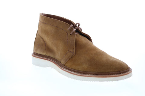 Frye Paul Lt Chukka 80761 Mens Brown Suede Lace Up Chukkas Boots 