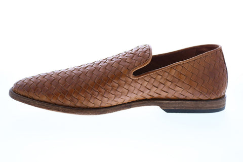 Frye Chris Woven Venetian 80811 Mens Brown Leather Loafers & Slip Ons Casual Shoes