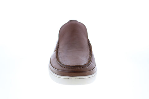 Frye Deck Venetian 80813 Mens Brown Leather Slip On Loafers & Slip Ons Casual Shoes