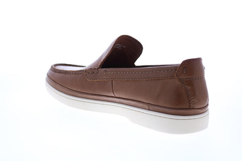 Frye Deck Venetian 80813 Mens Brown Leather Slip On Loafers & Slip Ons Casual Shoes
