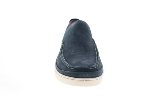 Frye Deck Venetian 80814 Mens Blue Suede Loafers & Slip Ons  display picture 3