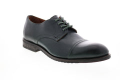 Frye Grant Oxfords Men\'s Size 13 Black Leather Cap Toe The Frye Company Grant Lace Up Almond Toe Oxford - Black  main image 4