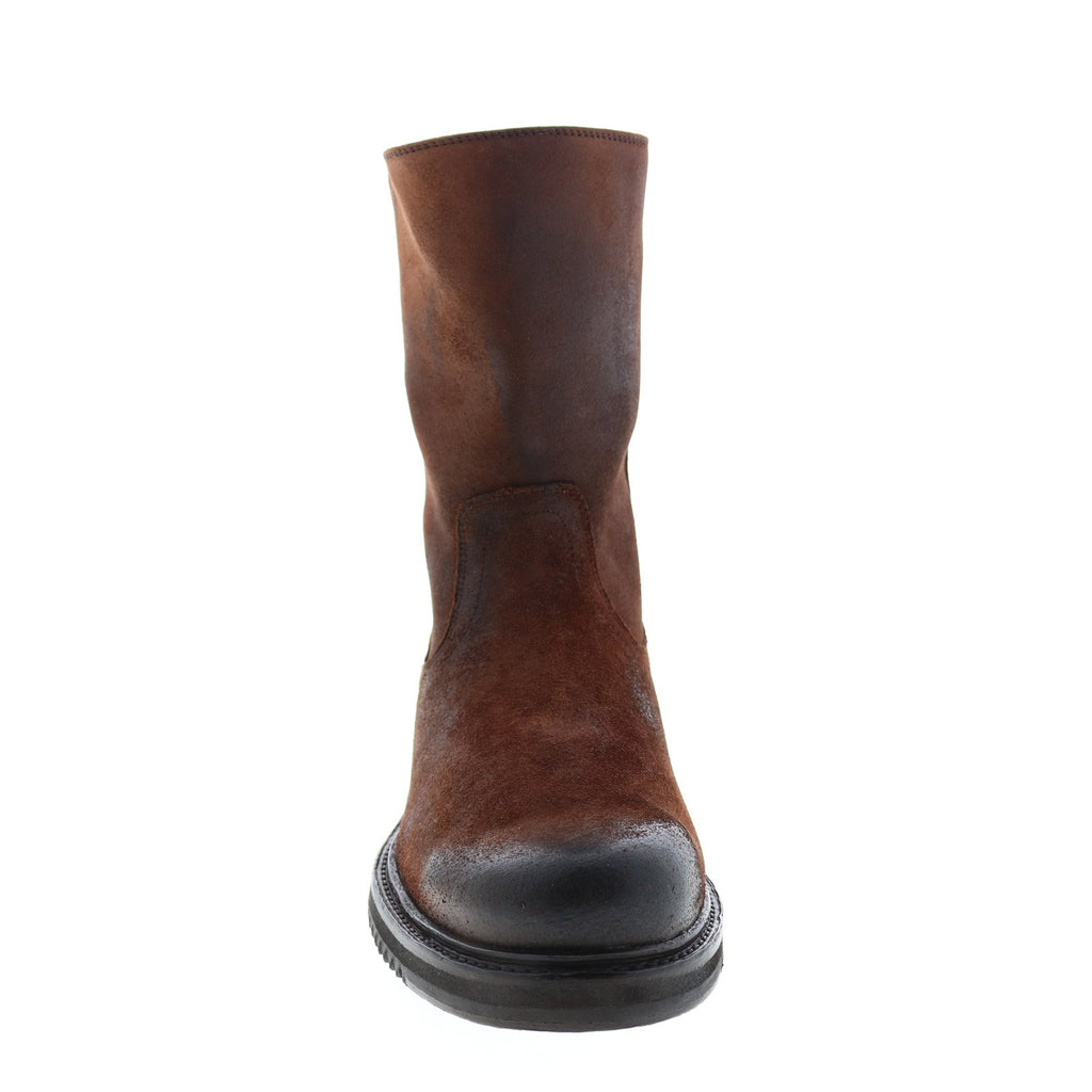 Frye Wilkes Pull On 80847 Mens Brown Suede Slip On Casual Dress Boots ...