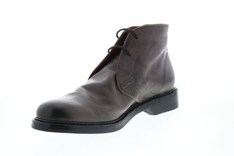 Frye Murray Chukka 80903 Mens Gray Leather Lace Up Chukkas Boots