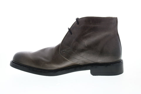 Frye Murray Chukka 80903 Mens Gray Leather Lace Up Chukkas Boots