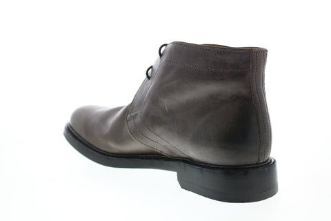 Frye Murray Chukka 80903 Mens Gray Leather Lace Up Chukkas Boots