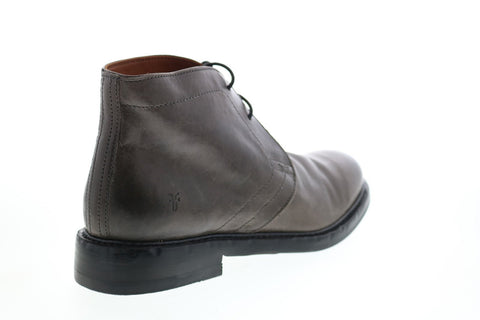Frye Murray Chukka 80903 Mens Gray Leather Lace Up Chukkas Boots