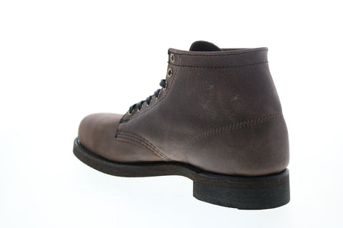 Frye Prison Boot 80907 Mens Brown Leather Lace Up Casual Dress Boots