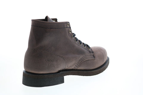Frye Prison Boot 80907 Mens Brown Leather Lace Up Casual Dress Boots