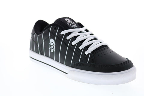 Circa AL50 8100 2746 Mens Black Leather Skate Inspired Sneakers Shoes