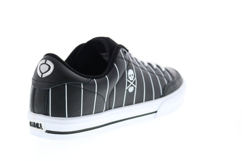 Circa AL50 8100 2746 Mens Black Leather Skate Inspired Sneakers Shoes