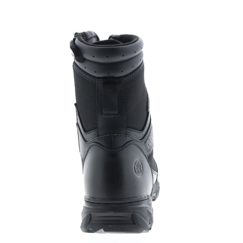 Smith & Wesson Breach 2.0 8” Side Zip 810201 Mens Black Wide Tactical Boots