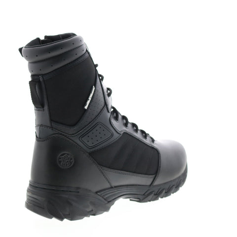 Smith & Wesson Breach 2.0 8” Side Zip 810201 Mens Black Wide Tactical Boots