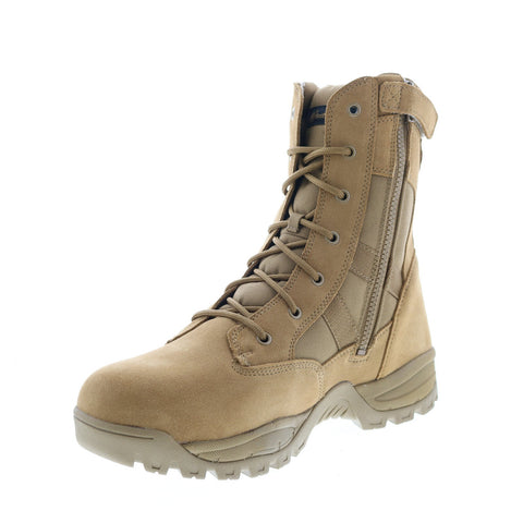 Smith & Wesson Breach 2.0 8” Side Zip 810403 Mens Brown Tactical Boots