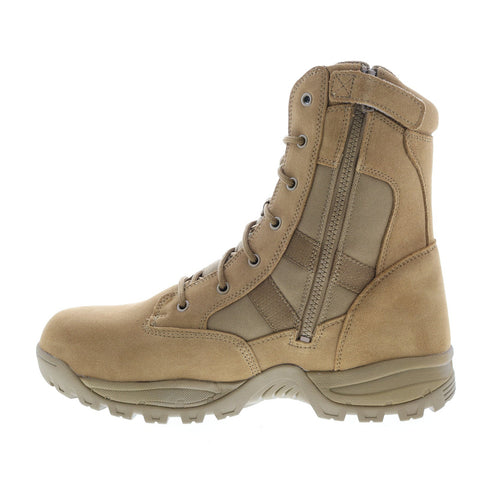 Smith & Wesson Breach 2.0 8” Side Zip 810403 Mens Brown Tactical Boots