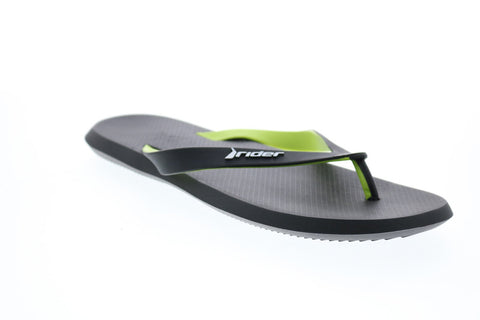 Rider R1 Rider 81093-23895 Mens Black Synthetic Flip-Flops Sandals Shoes