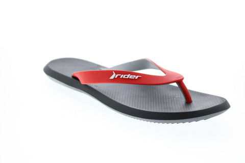 Rider R1 Rider 81093-24063 Mens Black Synthetic Flip-Flops Sandals Shoes
