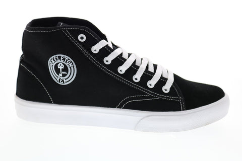 Circa Gravel x Skeleton Key Mens Black Suede Collaboration & Limited Sneakers Shoes