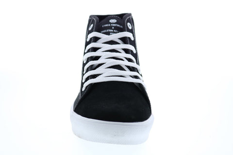 Circa Gravel x Skeleton Key Mens Black Suede Collaboration & Limited Sneakers Shoes