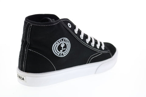Circa Gravel x Skeleton Key Mens Black Suede Collaboration & Limited Sneakers Shoes