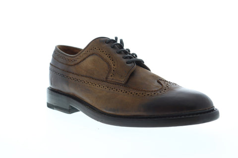 Frye Jones Wingtip 81120 Mens Brown Nubuck Casual Lace Up Oxfords Shoes