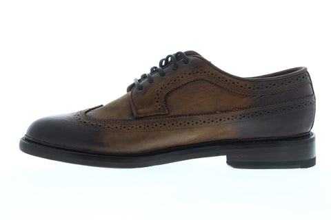 Frye Jones Wingtip 81120 Mens Brown Nubuck Casual Lace Up Oxfords Shoes