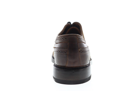 Frye Jones Wingtip 81120 Mens Brown Nubuck Casual Lace Up Oxfords Shoes