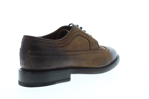 Frye Jones Wingtip 81120 Mens Brown Nubuck Casual Lace Up Oxfords Shoes