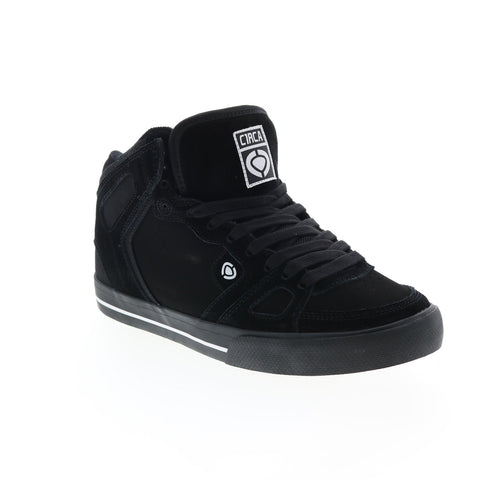 Circa 99 VULC 8113 480 Mens Black Nubuck Lace Up Skate Inspired Sneakers Shoes