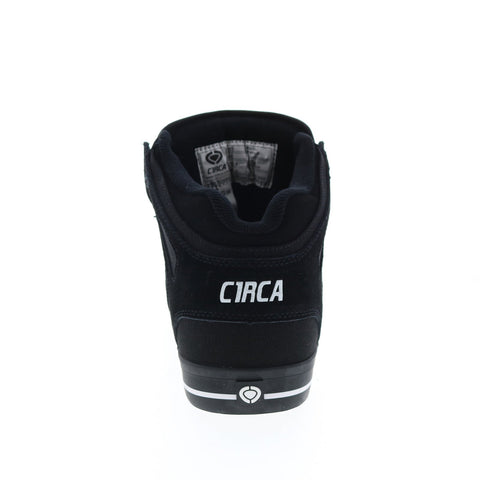 Circa 99 VULC 8113 480 Mens Black Nubuck Lace Up Skate Inspired Sneakers Shoes