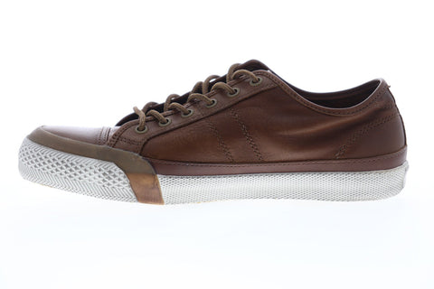 Frye Greene Low Lace 81138 Mens Brown Leather Lace Up Low Top Sneakers Shoes