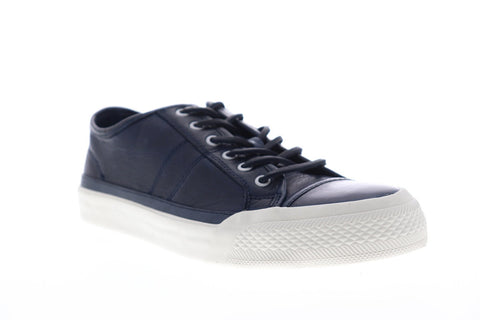 Frye Greene Low Lace 81142 Mens Blue Leather Lace Up Low Top Sneakers Shoes
