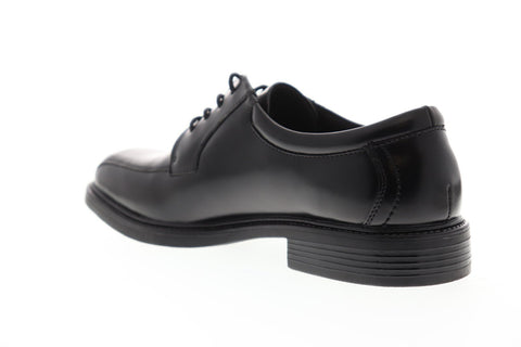 Nunn Bush Alex Bike Toe Mens Black Leather Casual Dress Oxfords Shoes