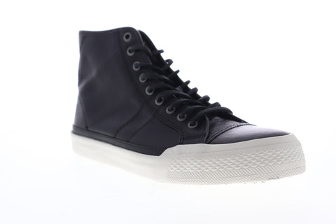 Frye Greene Tall Lace 81184 Mens Black Leather Lace Up High Top Sneakers Shoes