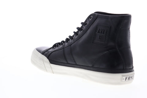Frye Greene Tall Lace 81184 Mens Black Leather Lace Up High Top Sneakers Shoes