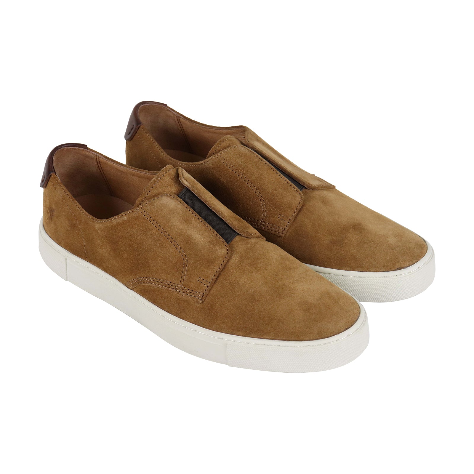 Frye Gabe Gore Oxford 81199 Mens Brown Suede Slip On  display picture 1
